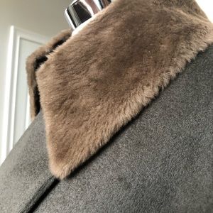 Vintage MaxMara Camel Hair Double Breasted Coat